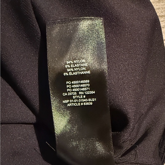 Babaton Black Sleeveless Tank Top - Picture 9 of 14